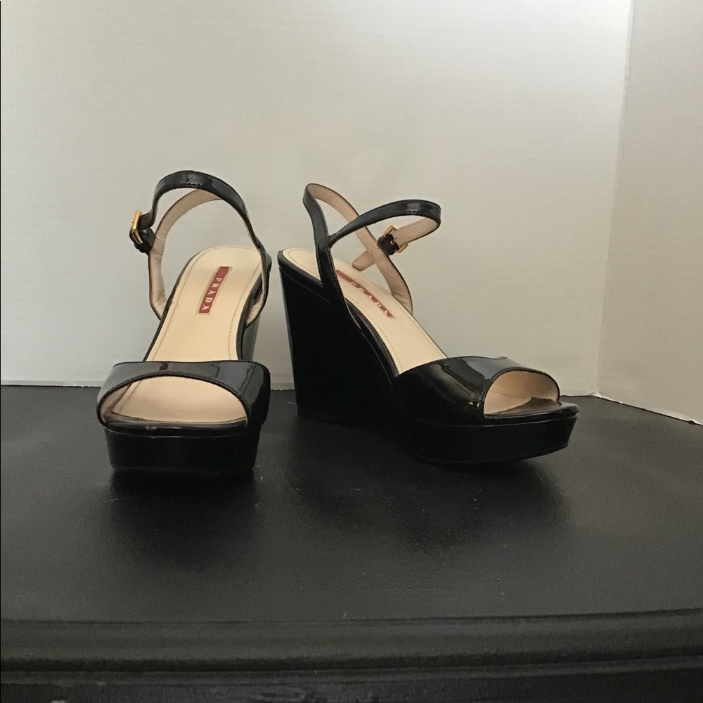 Prada Women’s Wedge Sandals